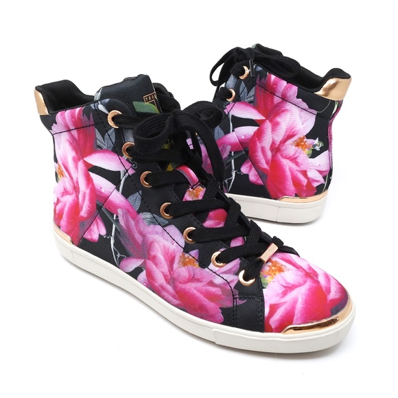 ted baker floral boots